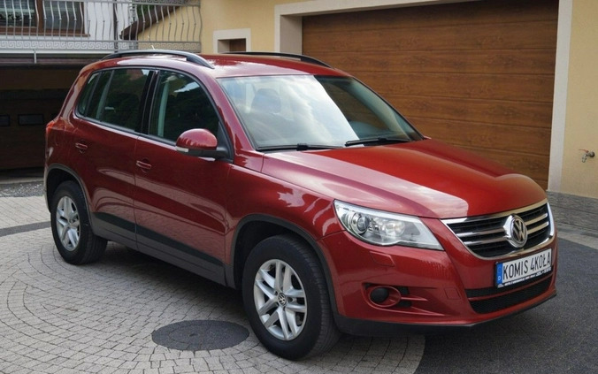 Volkswagen Tiguan cena 33900 przebieg: 153000, rok produkcji 2009 z Twardogóra małe 211